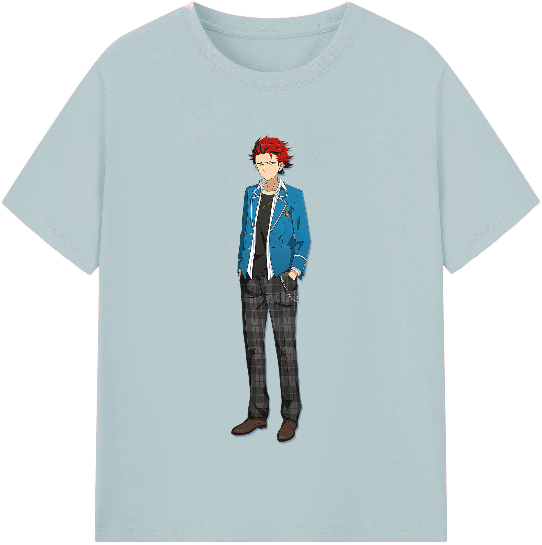 （画像用） あんさんぶるスターズ! Ensemble Stars 綿100％半袖Tシャツ（フロントプリント）